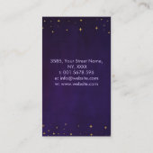 Violettflammmittel - Amethyst Visitenkarte (Rückseite)