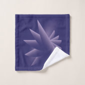 Violettflügel Badhandtuch Set (Waschlappen)