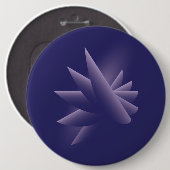 Violettflügel Button (Vorne & Hinten)