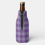 Violettkarton Flaschenkühler (Flasche Rückseite)