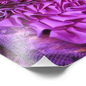 ViolettKostüm am Karneval von Venedig Fotodruck (Ecke)