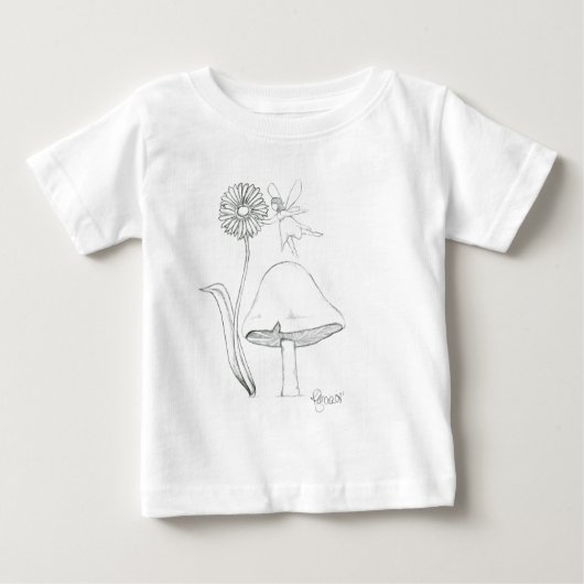 Violettmärchen Baby T-shirt (Vorderseite)