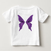 Violettmärchen Baby T-shirt (Rückseite)