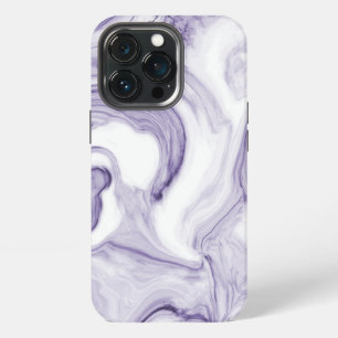 Violettmarmor Abstrakt iPhone 13 Pro Hülle