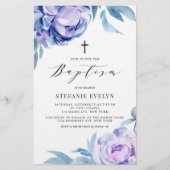 Violettmehl Blume Taufe (Vorderseite)