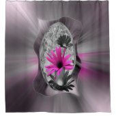 Violettöne Duschvorhang (Vorderseite)