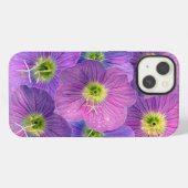 Violettöne iPhone Hülle (Rückseite (Horizontal))