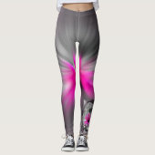 Violettöne Leggings (Vorderseite)