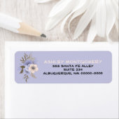 Violettpastel Pfirsichpfirsich Fünf Wilde Rose (Insitu)