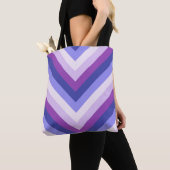 Violettpuls Zickzack Tasche (Von Nahem)