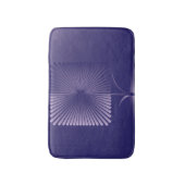 Violettquadrat Blume Badematte (Vorderseite Vertikal)
