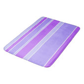 Violettstreifen Badematte (Schrägansicht)