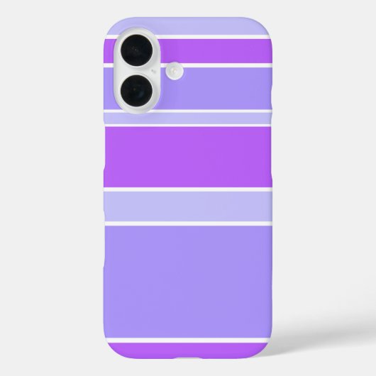 Violettstreifen Case-Mate iPhone Hülle (Rückseite)