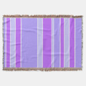 Violettstreifen Decke (Vorderseite)