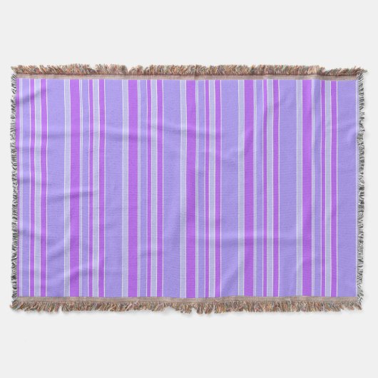 Violettstreifen Decke (Vorderseite)