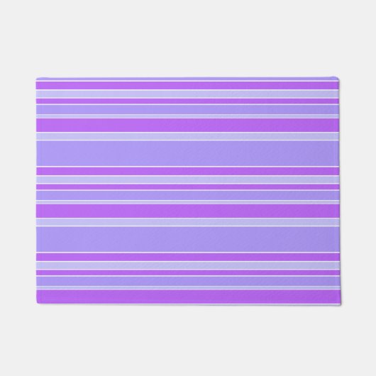 Violettstreifen Fußmatte (Vorderseite)