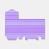 Violettstreifen Geschenkschachtel (Ungefaltet)