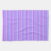 Violettstreifen Geschirrtuch (Horizontal)