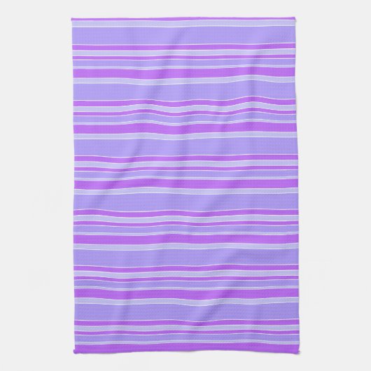 Violettstreifen Geschirrtuch (Vertikal)