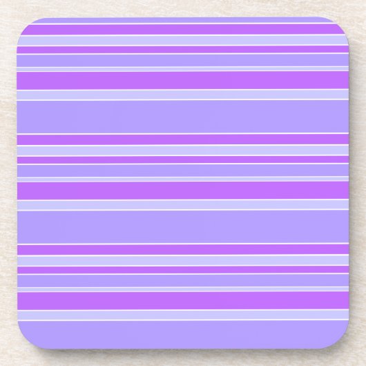 Violettstreifen Getränkeuntersetzer (Vorderseite)