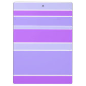 Violettstreifen Klemmbrett (Rückseite)