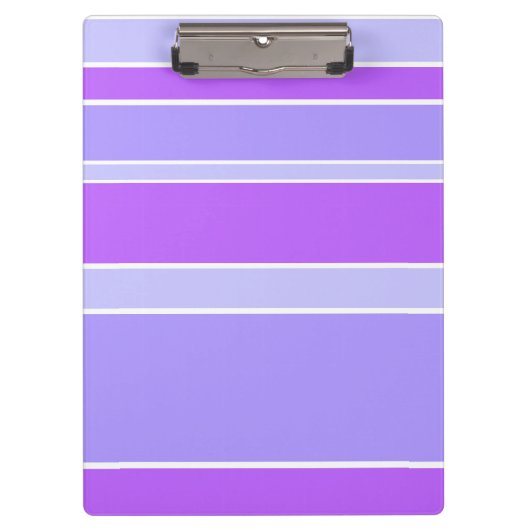 Violettstreifen Klemmbrett (Vorderseite)