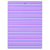 Violettstreifen Klemmbrett (Rückseite)