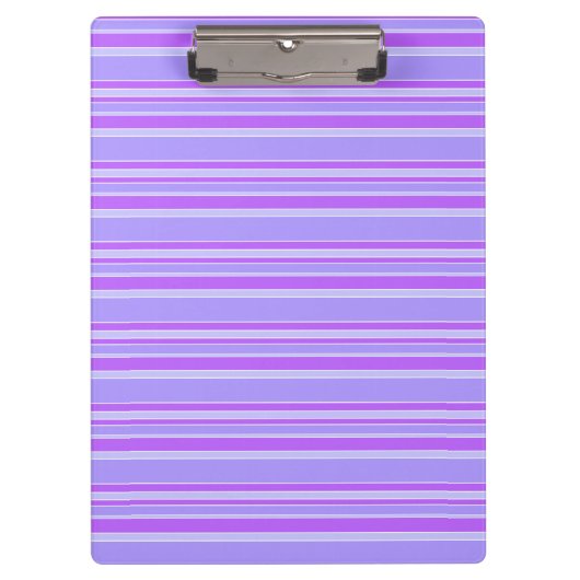 Violettstreifen Klemmbrett (Vorderseite)