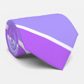 Violettstreifen Krawatte (Gerollt)