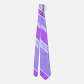 Violettstreifen Krawatte (Rückseite)