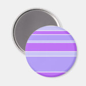 Violettstreifen Magnet (Vorderseite/Rückseite)