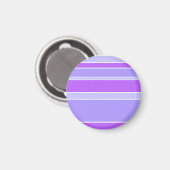 Violettstreifen Magnet (Vorderseite/Rückseite)