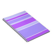 Violettstreifen Notizblock (Rechte Seite)