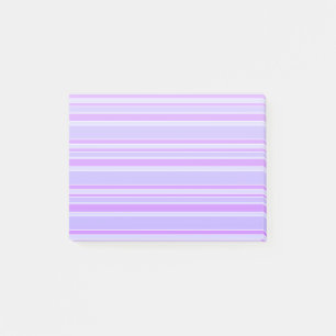 Violettstreifen Post-it Klebezettel