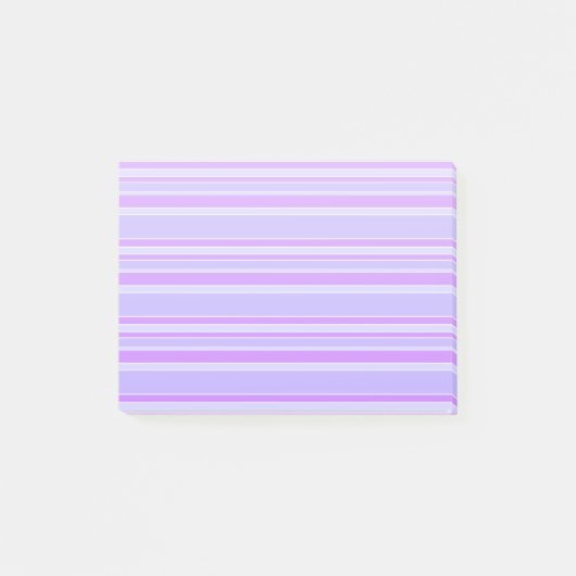 Violettstreifen Post-it Klebezettel (Vorderseite)