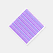 Violettstreifen Serviette (Ecke)