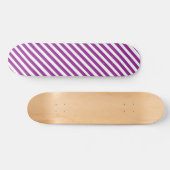 Violettstreifen Skateboard (Horizontal)