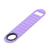 Violettstreifen Speed Flaschenöffner (Vorderseite Schrägansicht)