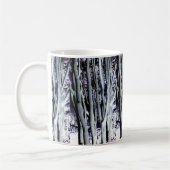 Violettwald Baum Lila Graue Kunst Fotografie Kaffeetasse (Links)