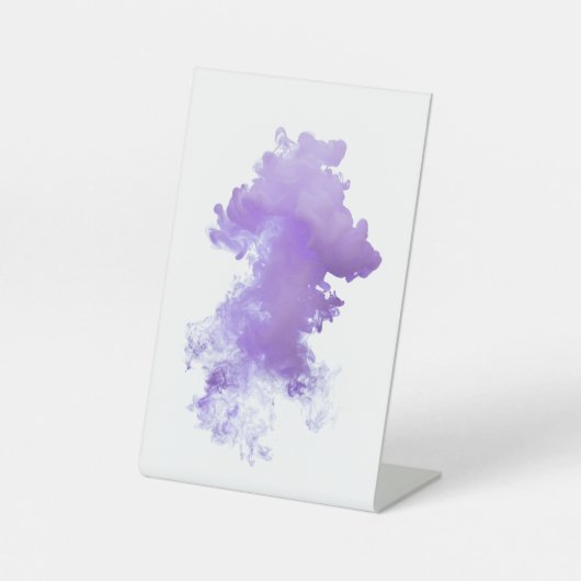 "Violetvisionen: Jetzt Ihren Stil verändern" ✨ Sockelschild (Vorderseite)