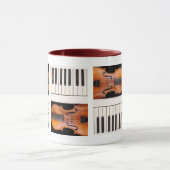 Violin and Piano Keys Tasse (Zentrum)