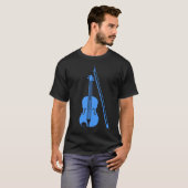 Violin - Baby Blue T-Shirt (Vorne ganz)