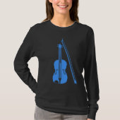 Violin - Baby Blue T-Shirt (Vorderseite)
