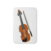 Violin Badematte (Vorderseite Vertikal)