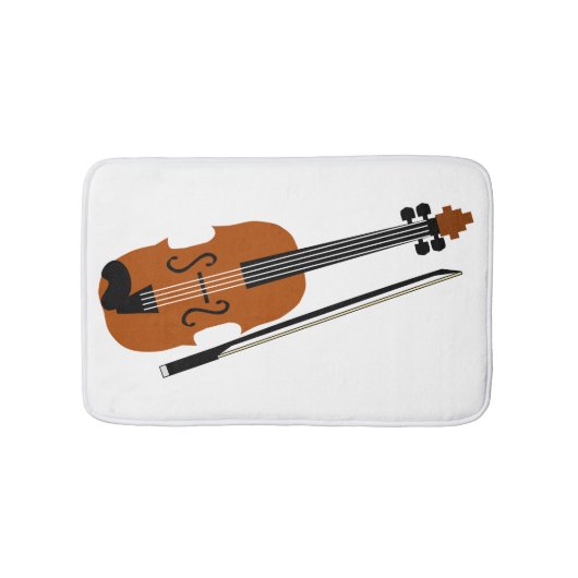 Violin Badematte (Vorderseite)
