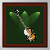 Violin Bass Poster (Vorne)