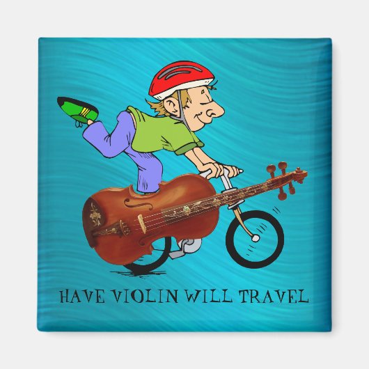 VIOLIN BIKE-MAGNET MAGNET (Vorne)