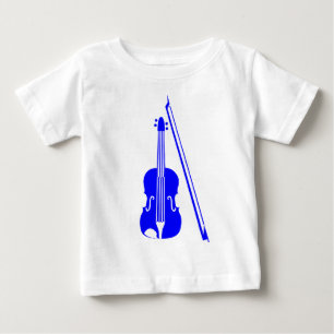 Violin - Blau Baby T-shirt