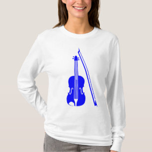 Violin - Blau T-Shirt