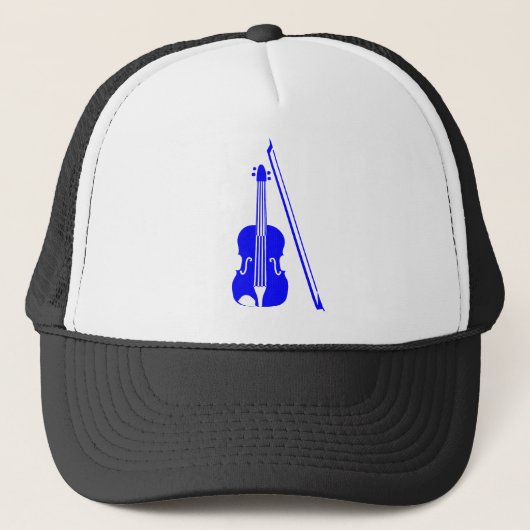 Violin - Blau Truckerkappe (Vorderseite)